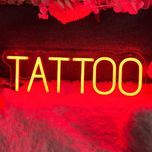 چراغ نئونی طرح تتو