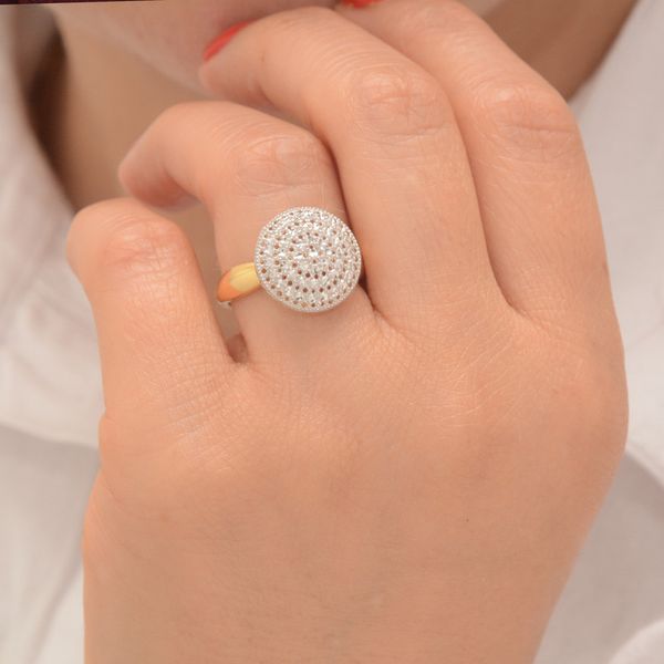 نیم ست طلا 18 عیار زنانه طلای مستجابی مدل آوا تراش کد 09