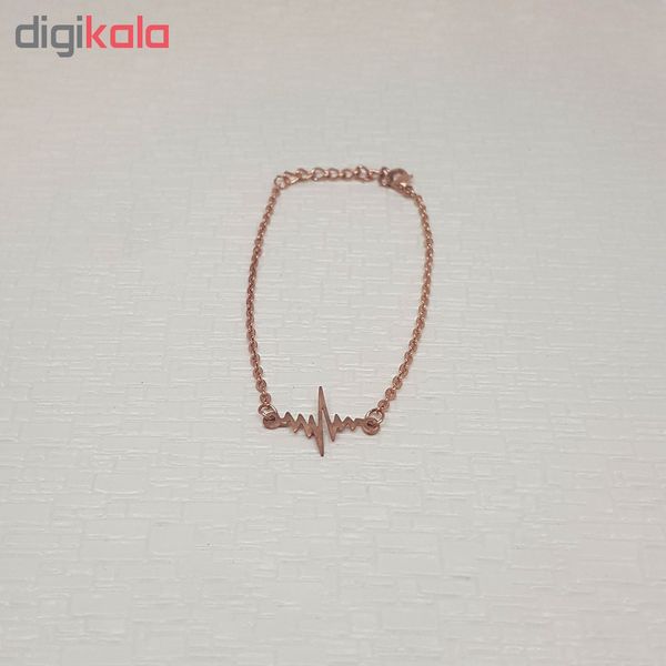 دستبند طرح ضربان قلب کد 049*969