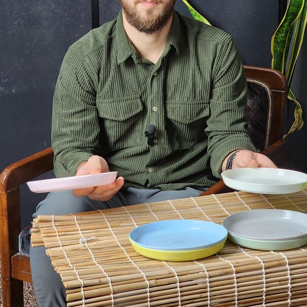 بشقاب غذاخوری ایکیا مدل KALAS AN31 بسته 6 عددی