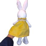 عروسک مدل خرگوش آنجل ارتفاع 50 سانتی متر