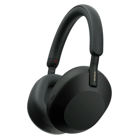 هدفون بیسیم سونی مدل WH-1000XM5 با نویز کنسلینگ فعال (ANC)، درگاه شارژ USB Type-C، دارای 4 میکروفون با فناوری Beamforming، پشتی