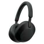 هدفون بیسیم سونی مدل WH-1000XM5 با نویز کنسلینگ فعال (ANC)، درگاه شارژ USB Type-C، دارای 4 میکروفون با فناوری Beamforming، پشتی