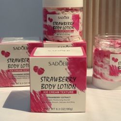 لوسیون بدن بستنی توت فرنگی سادور SADOER