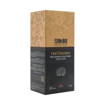 هات چاکلت با قارچ گانودرما 20 عددی