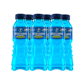 نوشیدنی ورزشی داینامین  انرژی زا باکس 6 عددی بلوبری