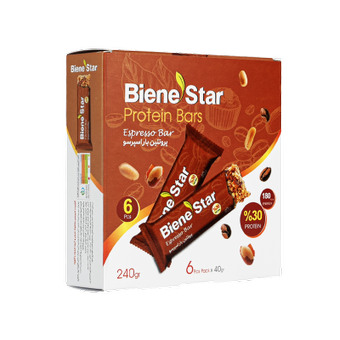 پروتئین بار اسپرسو - بسته 6 عددی