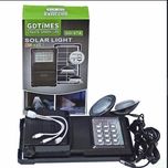 پنل خورشیدی کمپینگ چندکاره GDTIMES GD-07A | روشنایی و شارژ در هر شرایطی