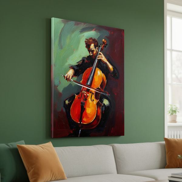 تابلو بوم آوای رهایی/ طرح اختصاصی لوکس بوم