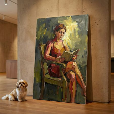 تابلو بوم آرامش خیال/ طرح اختصاصی لوکس بوم