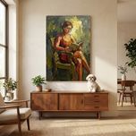 تابلو بوم آرامش خیال/ طرح اختصاصی لوکس بوم