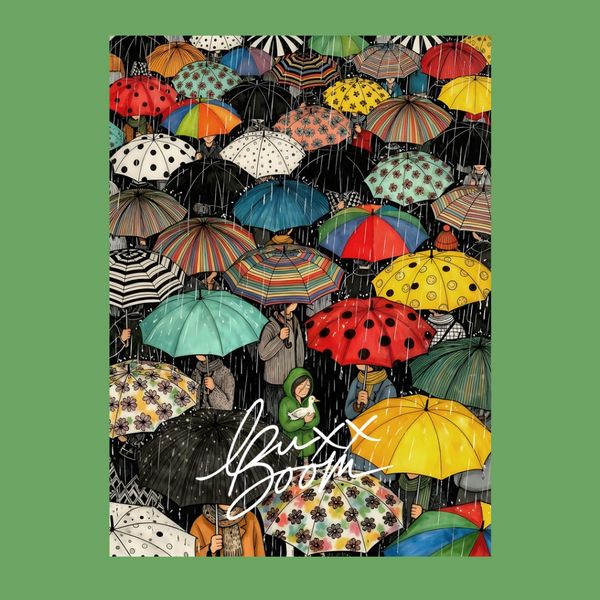 تابلو بوم هیاهوی آرام/ طرح اختصاصی لوکس بوم