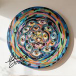 تابلو بوم چشم ها/ طرح اختصاصی لوکس بوم