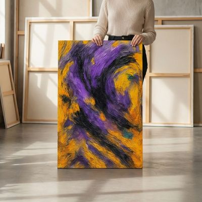 تابلو بوم آتش و بنش/ طرح اختصاصی لوکس بوم