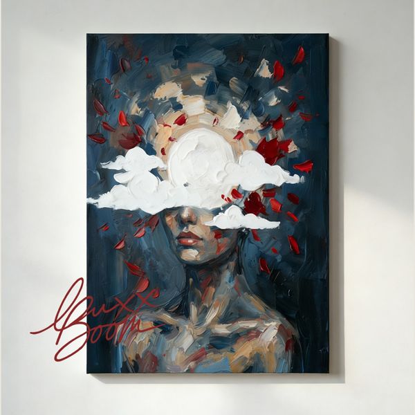 تابلو بوم ذهن ابری/ طرح اختصاصی لوکس بوم