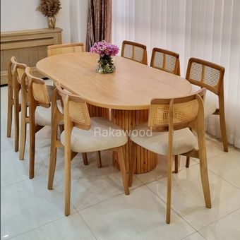 ست میز نهارخوری و صندلی مدل کاریس