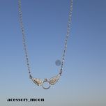 گردنبند حلقه بالدار