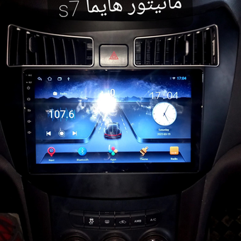 مانیتورهایما S7 با کنباس 11اینچ اندروید فابریک مدل t3l برند voxmedia همراه با قاب فابریک و سیم کشی فابریک