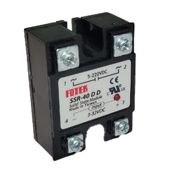 رله 40 امپر فوتک مدل  SSR DC TO DC   دارای گارانتی تعویض