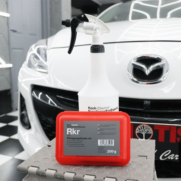 خمیر کلی خودرو کخ شیمی مدل RKr Reinigungsknete Rot کد F2022 وزن 500 گرم