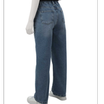 شلوار جین Straight فاق بلند زنانه کدsuperdryW17S50503C
