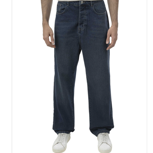 شلوار جین Baggy فاق بلند مردانه کدM17S52406C