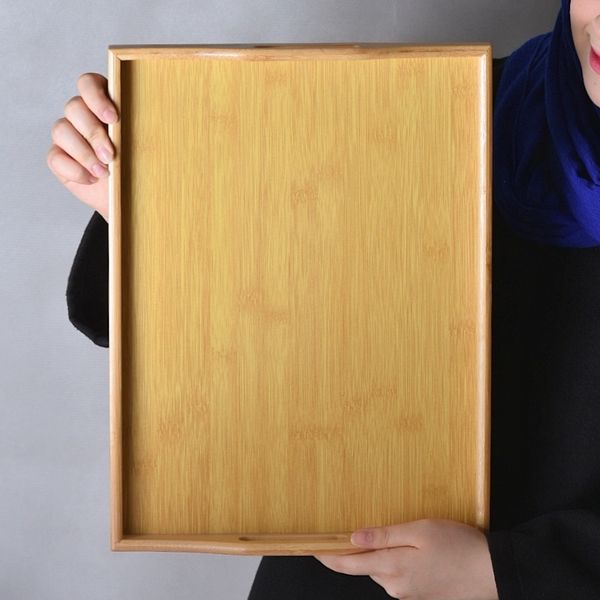 سینی مستطیل بامبو