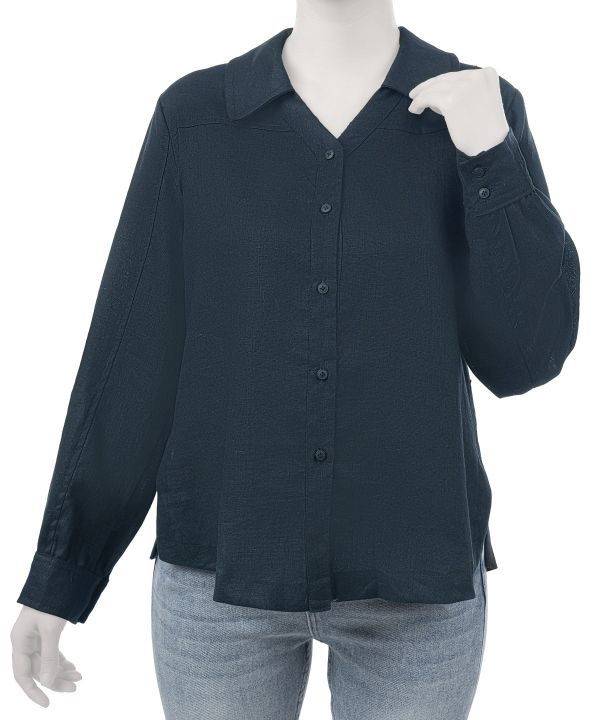 شومیز لینن بیسیک زنانه ریس کدRees1020057