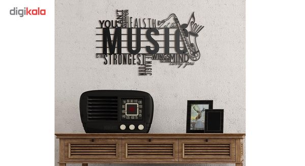 استیکر چوبی آتینو طرح Music