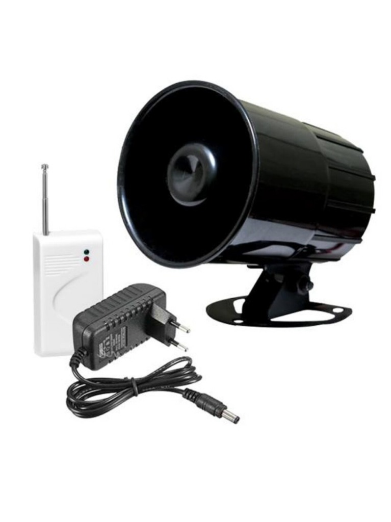 آژیر بلندگو بیسیم فایروال 433 هرتز