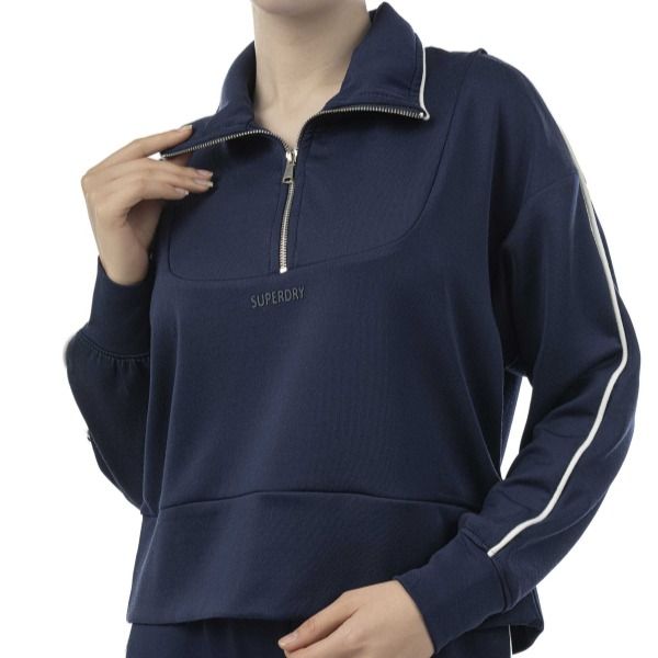 سوییشرت مغزی دوزی زنانه سوپردرای کد superdryW12S50401C
