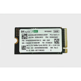 حافظه SSD مدل M.2 2242 اسکای هاینیکس 5SS0V26437 با ظرفیت 256 گیگابایت SKhynix