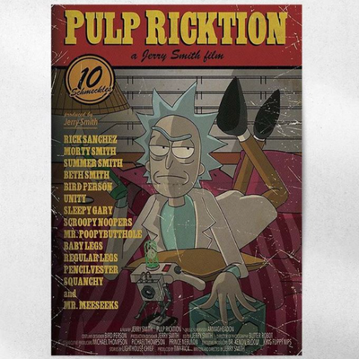 پوستر Rick and Morty 1