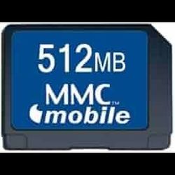 کارت حافظه‌ MMC Mobile Microsim ظرفیت 512 مگابایت