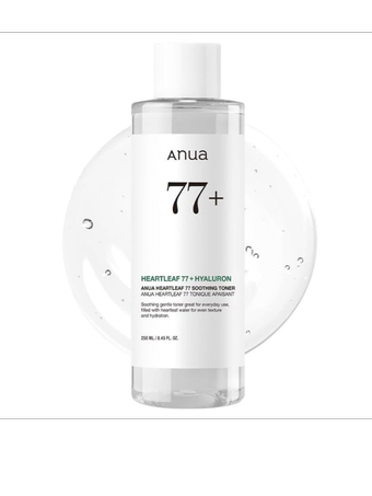 تونر آنوا Anua 77% تسکین دهنده کره ای 250 میل
