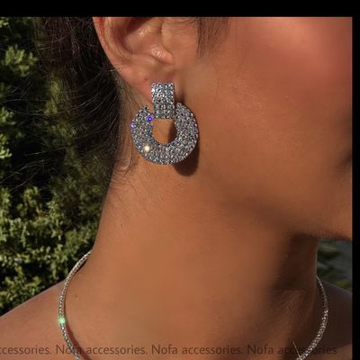 گوشواره طرح جواهر 002