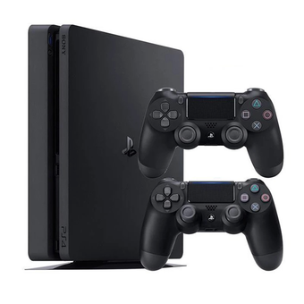 کنسول بازی سونی مدل Playstation 4 Slim کپی خور ظرفیت یک ترابایت دو دسته استوک
