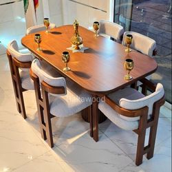 ست میز و صندلی غذاخوری مدل اچ وان