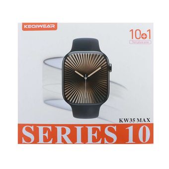 پک ساعت هوشمند KEQIWEAR مدل KW35 MAX Series 10 - مشکی