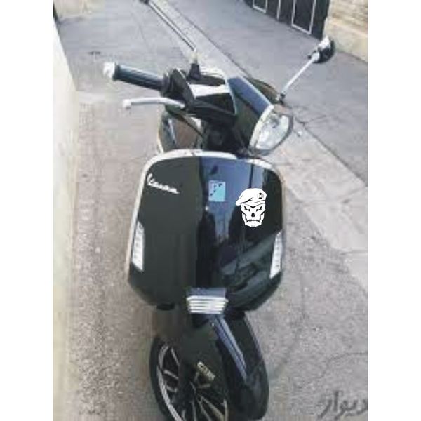 برچسب موتورسیکلت لیزارد مدل اسپورت طرح گوست کالاف دیوتی کد LZD-1038