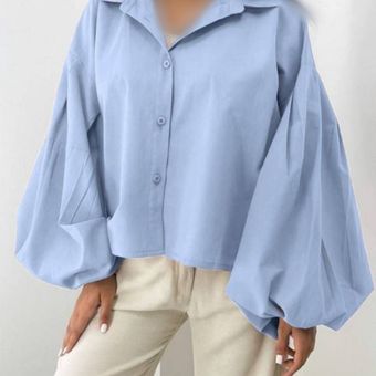 شومیز آستین پفی