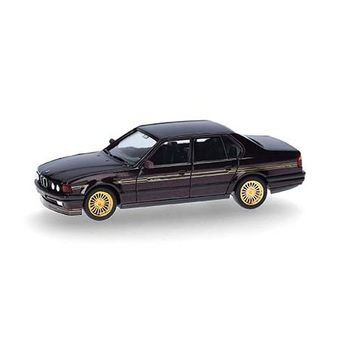 BMW Alpina B11 3.5 liter, burgund red, metallic golden print    431118