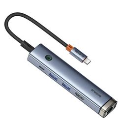 هاب 5 پورت USB-C بیسوس مدل B00052801811-03 - BS-OH165