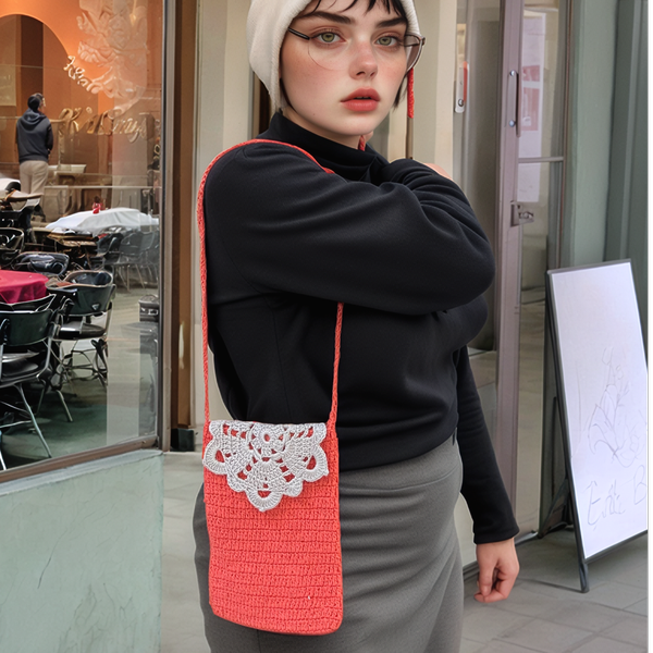 کیف رودوشی دستبافت زنانه شاهو کد: 43422