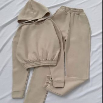 ست کراپ هودی و جاگر کرم