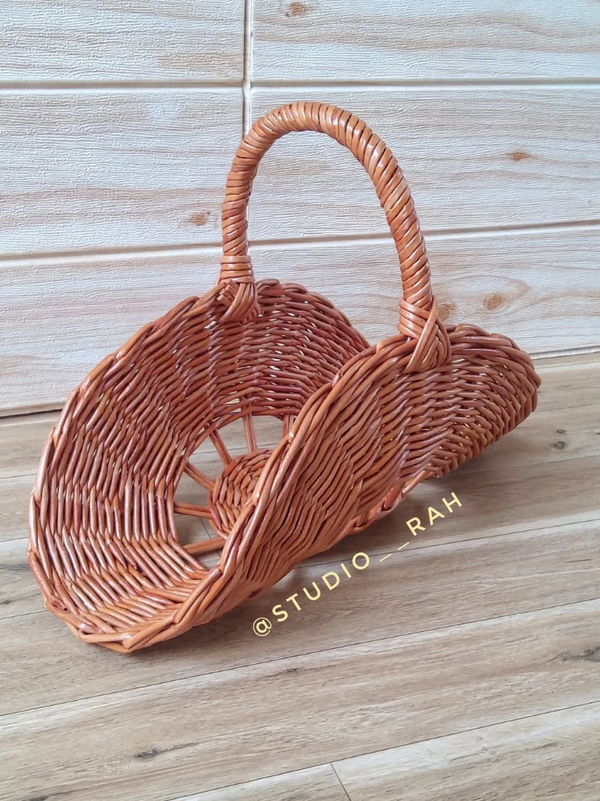 سبد گل حصیری استودیو راح