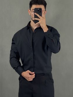 پیراهن دوشین آستین بلند مشکی