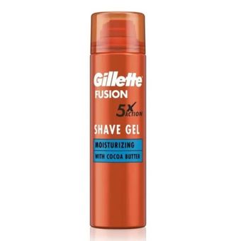 ژل اصلاح ژیلت فیوژن 5 Gillette Fusion Ultra Moisturizing حجم 200 میلی لیتر