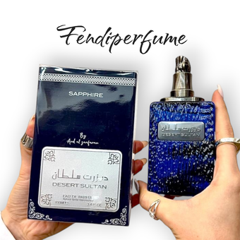 عطر ادکلن  دیزرت سلطان سفایر آبی ارض الزعفران Desert Sultan