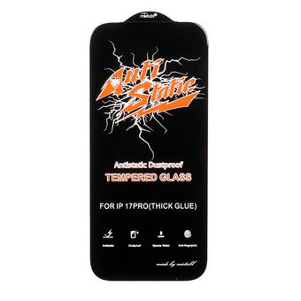 محافظ صفحه نمایش شیشه ای Full Cover Anti Static Mietubl مدل NTC ORG - Apple iPhone 17 Pro